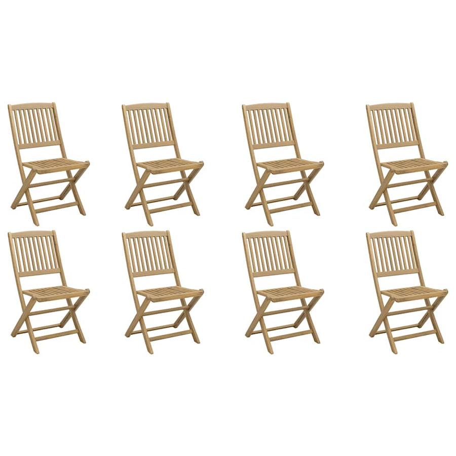Tuinstoelen Inklapbaar 48,5X57X90 Cm Massief Acaciahout 8