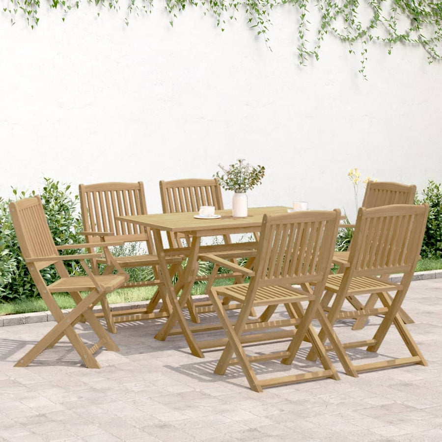 7-Delige Tuinset Massief Acaciahout 6