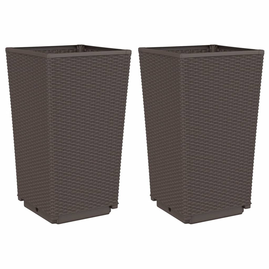Plantenbakken 32,5X32,5X57 Cm Polypropeen 2