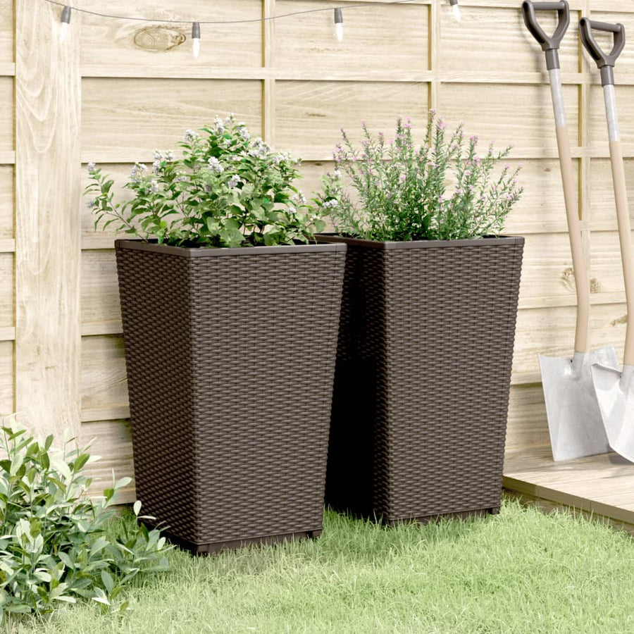 Plantenbakken 32,5X32,5X57 Cm Polypropeen 2