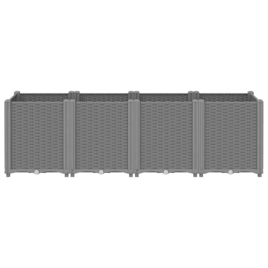 Plantenbak 160X40X53 Cm Polypropeen Lichtgrijs