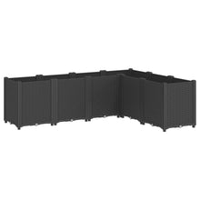 Plantenbak 160X120X53 Cm Polypropeen Zwart