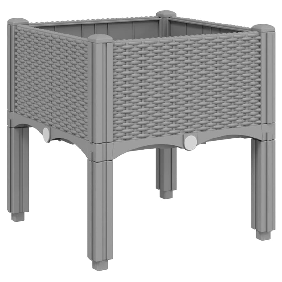 Plantenbak Met Poten Polypropeen 40 x 40 x 42 cm