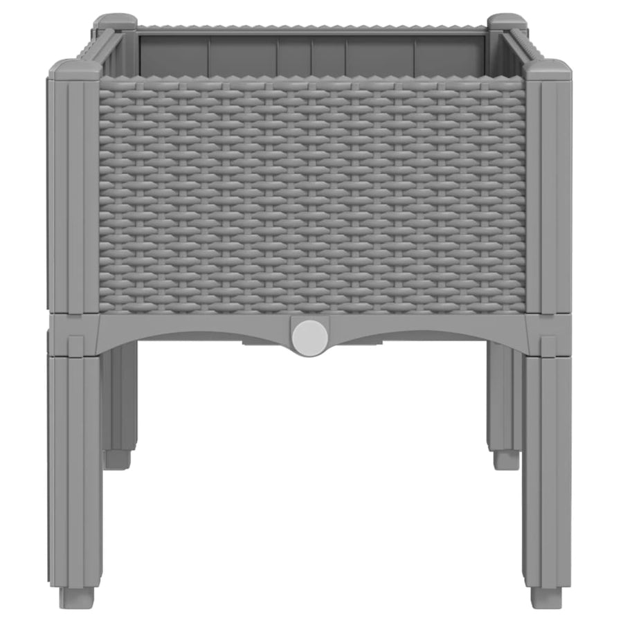 Plantenbak Met Poten Polypropeen 40 x 40 x 42 cm