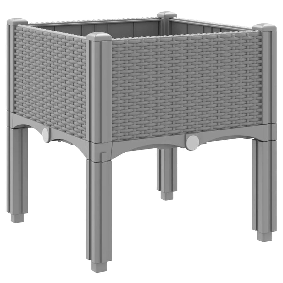 Plantenbak Met Poten Polypropeen 40 x 40 x 42 cm