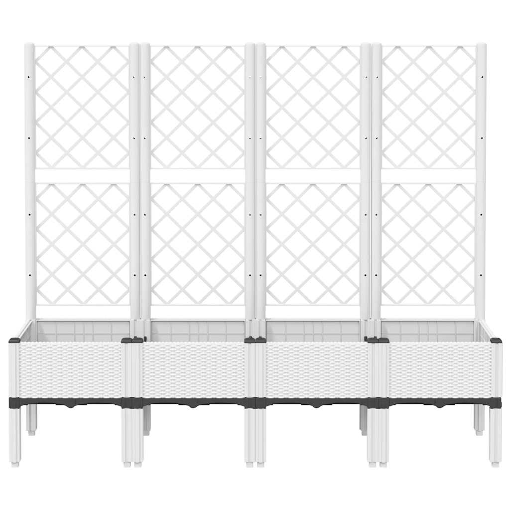 Plantenbak Met Latwerk Polypropeen 160 x 40 x 142 cm