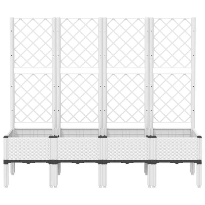 Plantenbak Met Latwerk Polypropeen 160 x 40 x 142 cm