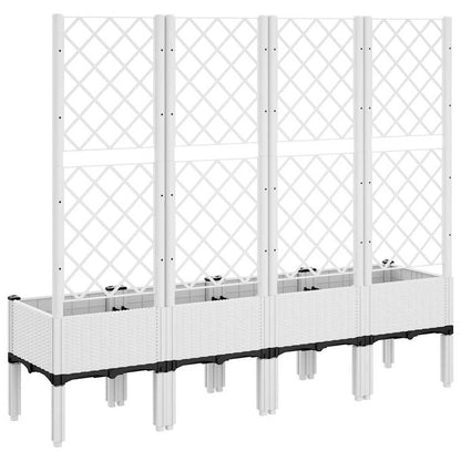 Plantenbak Met Latwerk Polypropeen 160 x 40 x 142 cm