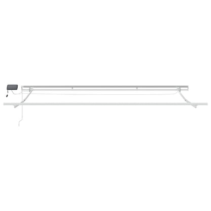Luifel Handmatig Uittrekbaar Met Led 500 x 300 cm