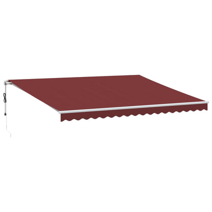 Luifel Automatisch Uittrekbaar Met Led 450 x 350 cm