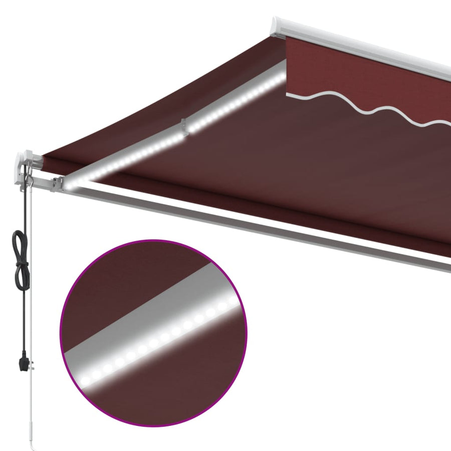 Luifel Automatisch Uittrekbaar Met Led 450 x 350 cm