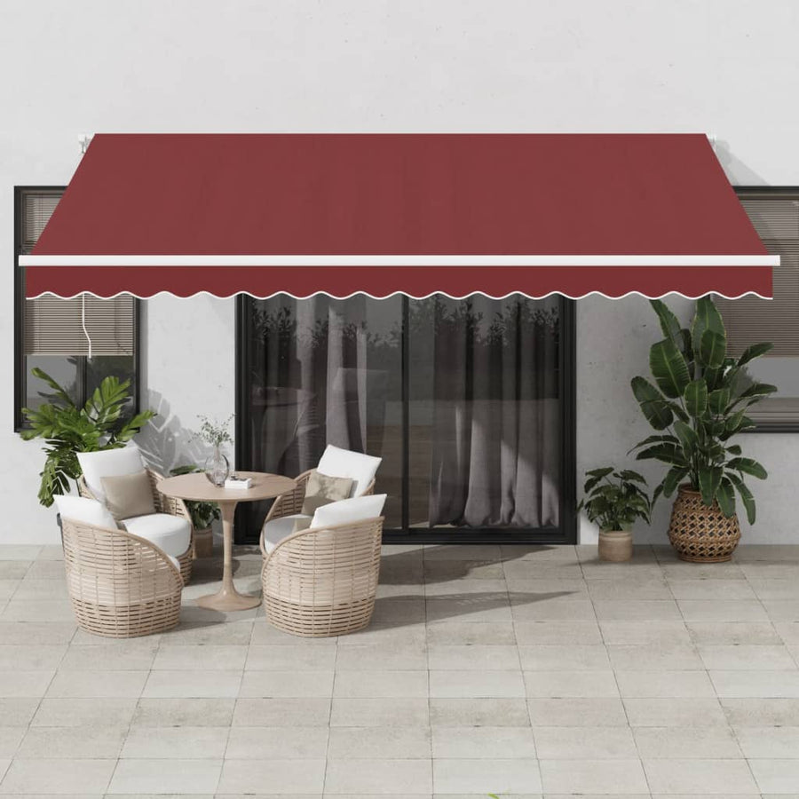 Luifel Automatisch Uittrekbaar Met Led 450 x 350 cm