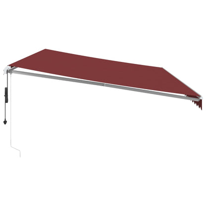 Luifel Automatisch Uittrekbaar Met Led 600 x 350 cm