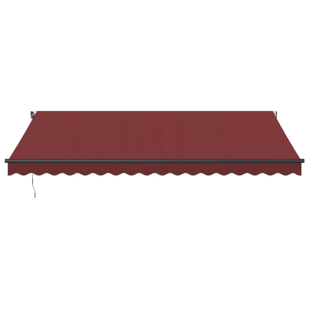 Luifel Automatisch Uittrekbaar Met Led's Bordeaux 450 x 350 cm