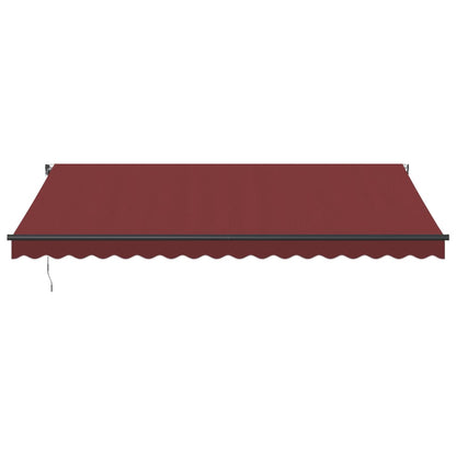 Luifel Automatisch Uittrekbaar Met Led's Bordeaux 450 x 350 cm