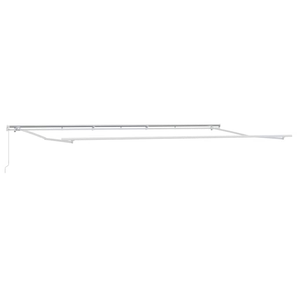 Luifel handmatig uittrekbaar 600x300 cm bordeauxrood