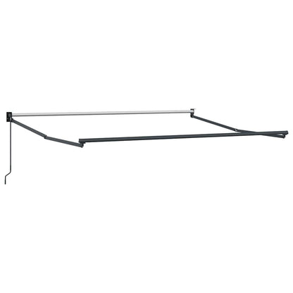 Luifel Handmatig Uittrekbaar 300X250 Cm Bordeauxrood 3 x 2.5 m
