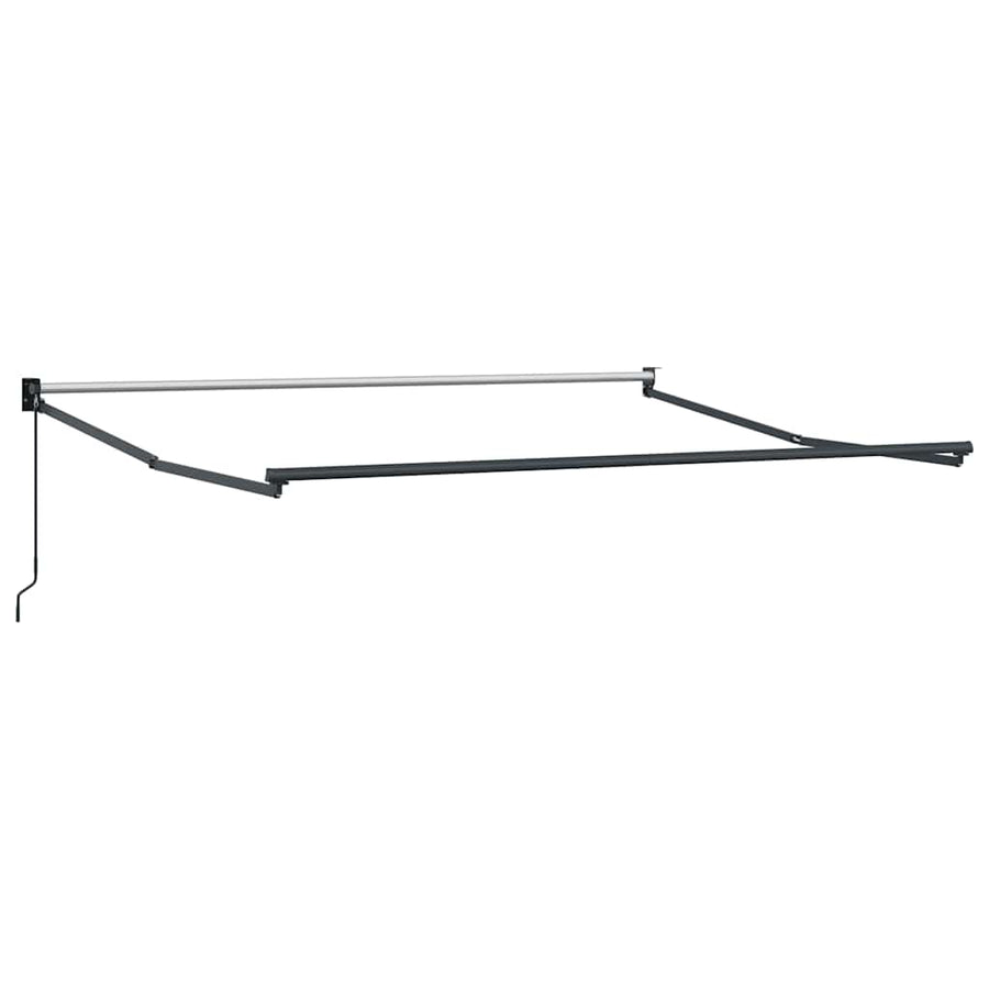 Luifel Handmatig Uittrekbaar 300X250 Cm Bordeauxrood 3 x 2.5 m