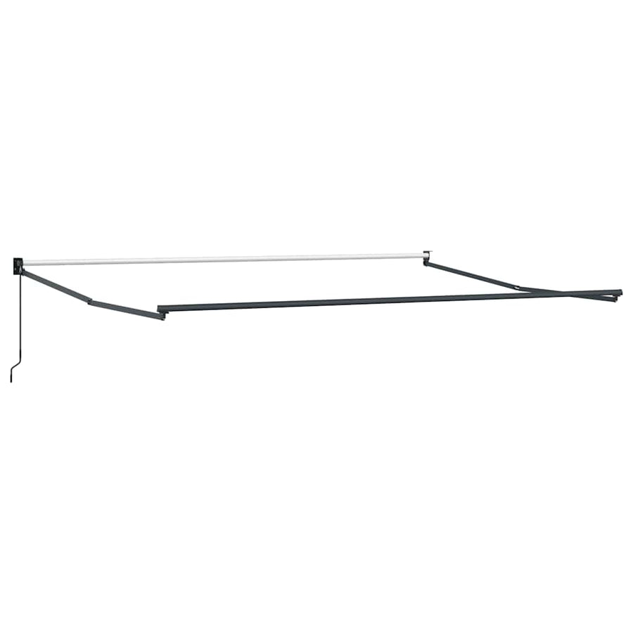 Luifel Handmatig Uittrekbaar 450X300 Cm Bordeauxrood 4.5 x 3 m
