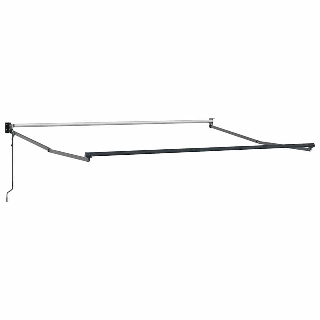 Luifel Automatisch Uittrekbaar 300X250 Cm Bordeauxrood Bordeaux (Lijst Antraciet) 3 x 2.5 m