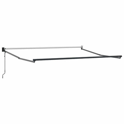 Luifel Automatisch Uittrekbaar 300X250 Cm Bordeauxrood Bordeaux (Lijst Antraciet) 3 x 2.5 m