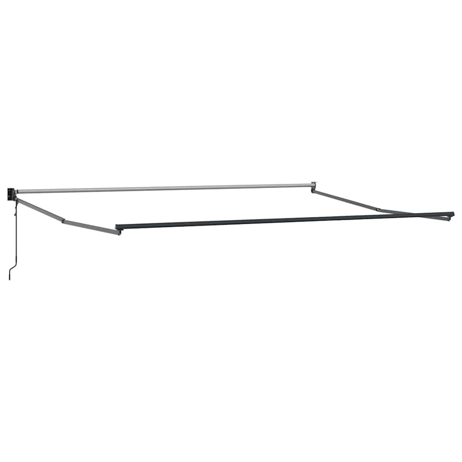 Luifel Automatisch Uittrekbaar 400X300 Cm Bordeauxrood Bordeaux (Lijst Antraciet) 4 x 3 m