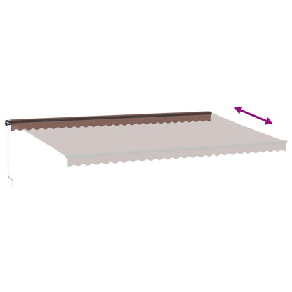 Luifel Handmatig Uittrekbaar 600 x 350 cm