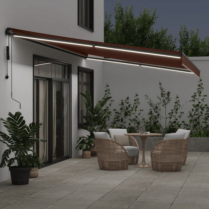 Luifel Automatisch Uittrekbaar Met Led's 600 x 350 cm
