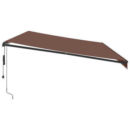 Luifel Automatisch Uittrekbaar Met Led's 600 x 350 cm