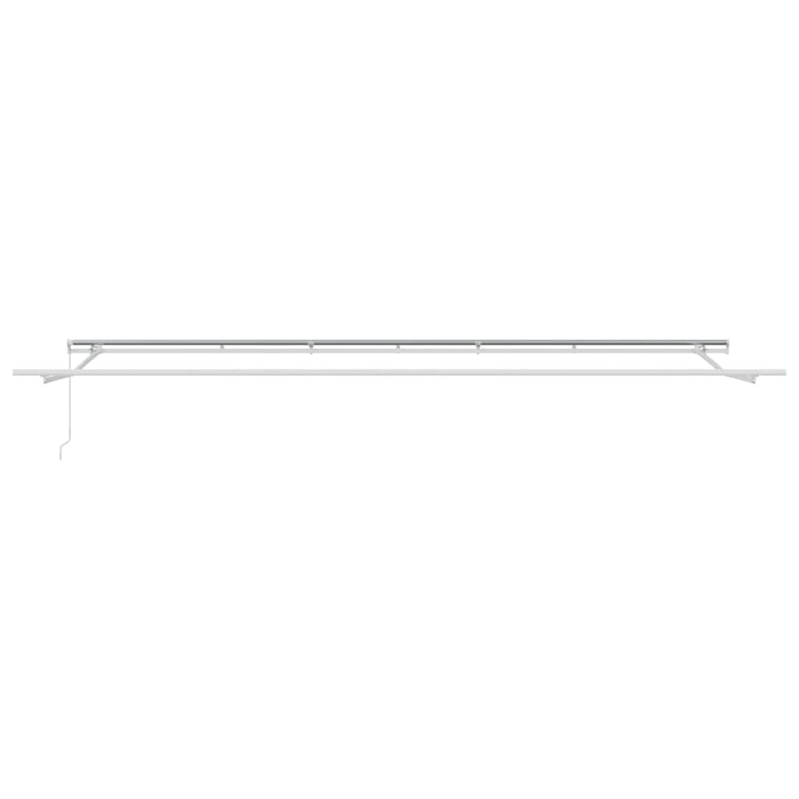 Luifel handmatig uittrekbaar 600x300 cm bruin