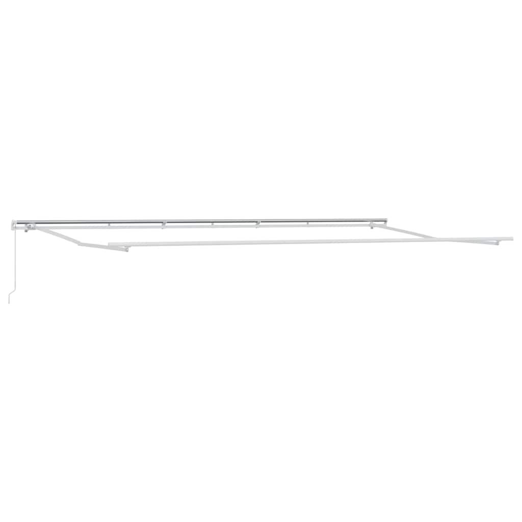 Luifel handmatig uittrekbaar 600x300 cm bruin