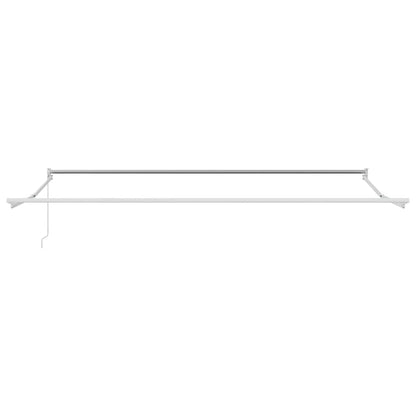 Luifel handmatig uittrekbaar 500x300 cm bruin
