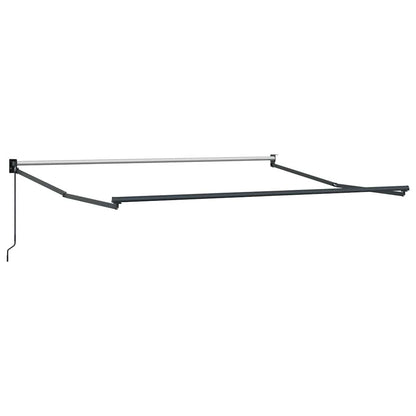 Luifel Handmatig Uittrekbaar 300X250 Cm Bruin 3 x 2.5 m