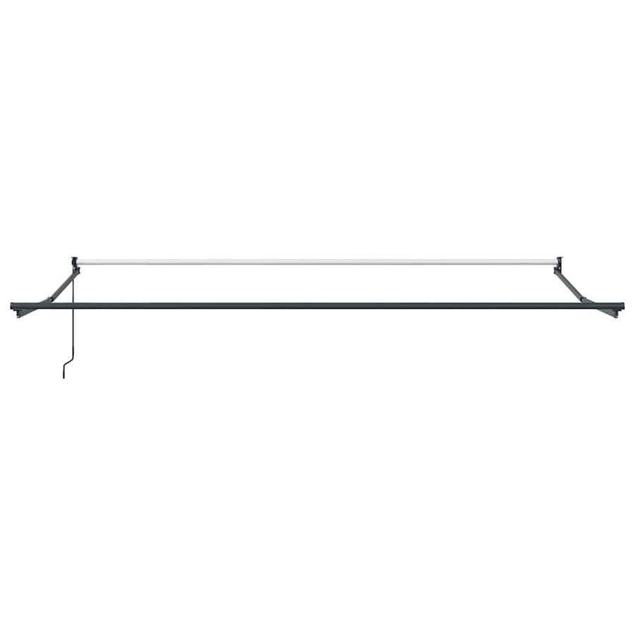Luifel handmatig uittrekbaar 450x300 cm bruin