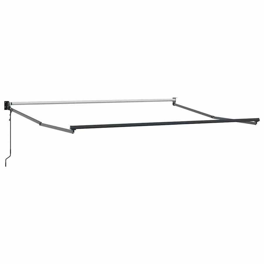 Luifel Automatisch Uittrekbaar 300X250 Cm Bruin Bruin (Lijst Antraciet) 3 x 2.5 m