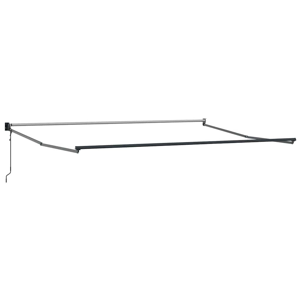 Luifel automatisch uittrekbaar 400x300 cm bruin