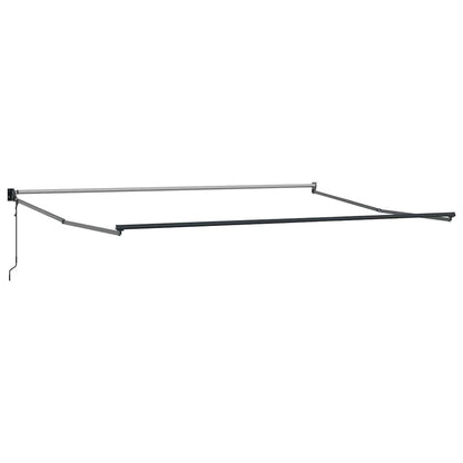 Luifel automatisch uittrekbaar 400x300 cm bruin