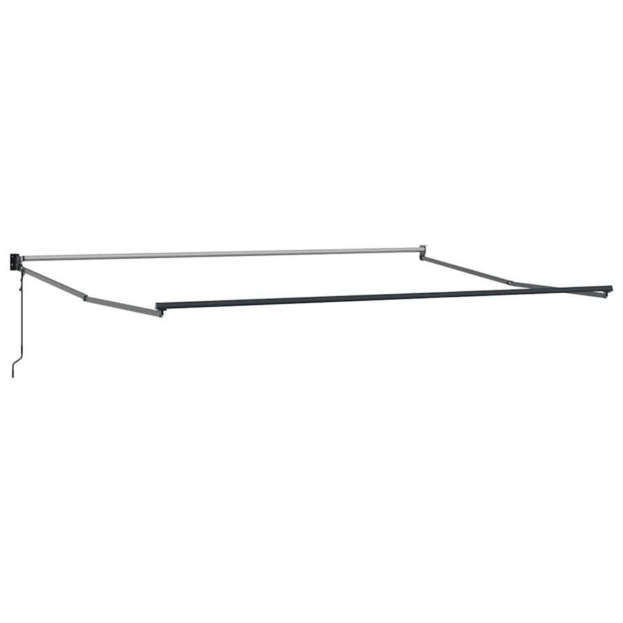 Luifel automatisch uittrekbaar 400x300 cm bruin