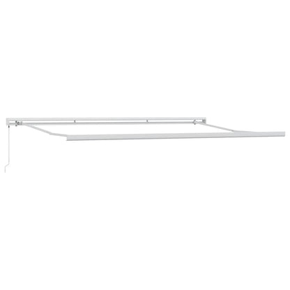 Luifel handmatig uittrekbaar 500x300 cm bruin
