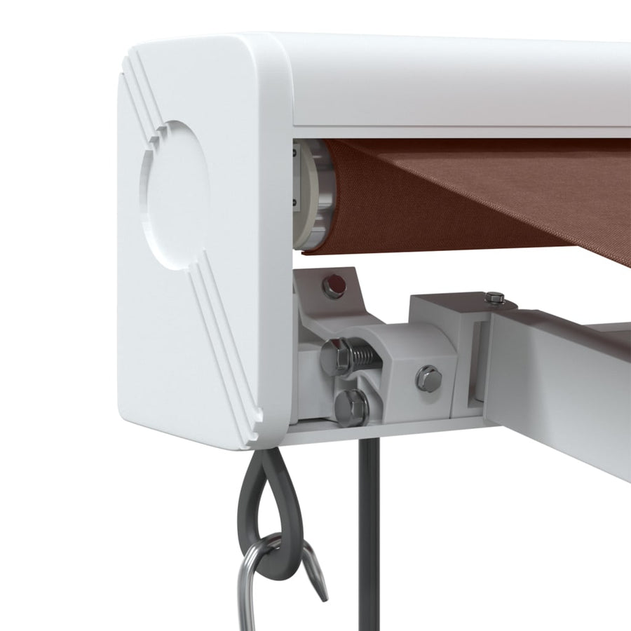 Luifel automatisch uittrekbaar 300x250 cm bruin