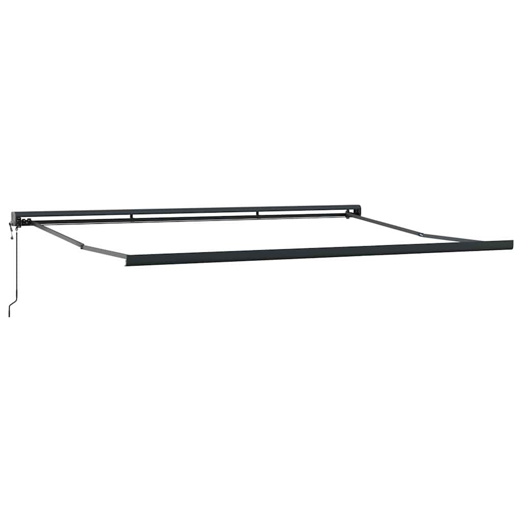 Luifel automatisch uittrekbaar 400x300 cm bruin