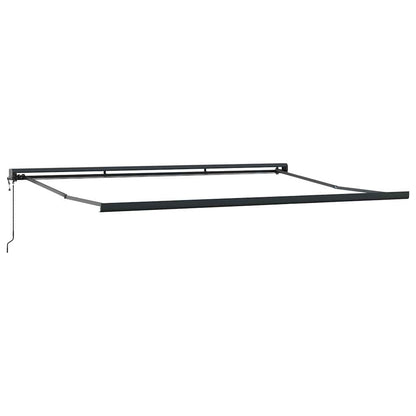 Luifel automatisch uittrekbaar 400x300 cm bruin