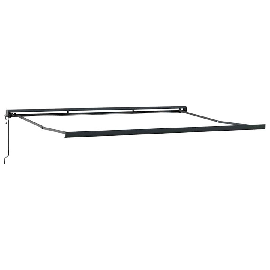 Luifel automatisch uittrekbaar 400x300 cm bruin