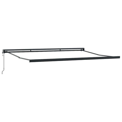 Luifel automatisch uittrekbaar 450x300 cm bruin