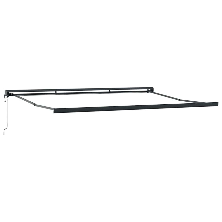 Luifel automatisch uittrekbaar 450x300 cm bruin