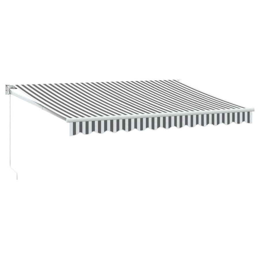 Luifel Uittrekbaar 3,5X2,5 M Stof En Aluminium 3.5 x 2.5 m