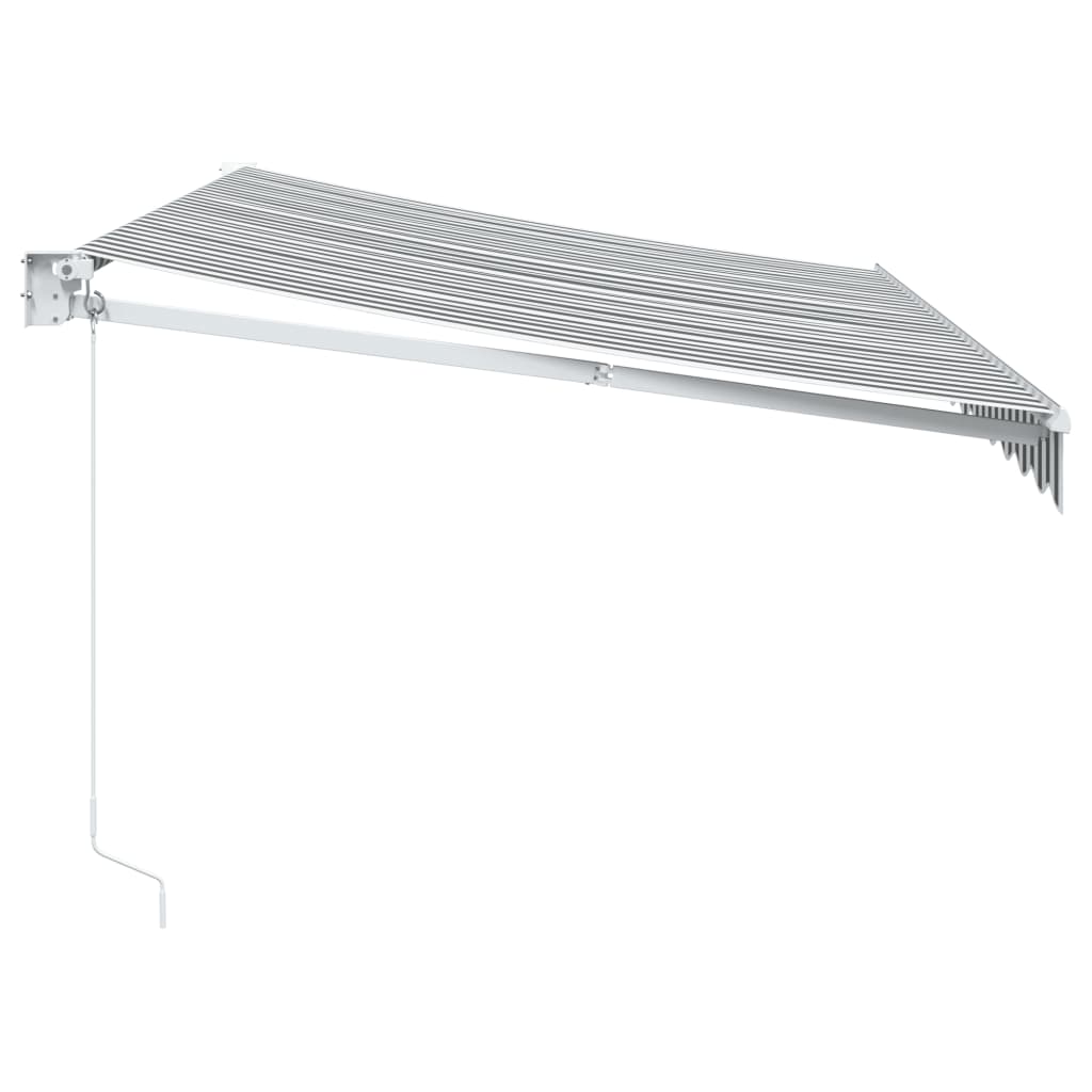 Luifel Uittrekbaar 3,5X2,5 M Stof En Aluminium 3.5 x 2.5 m
