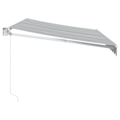 Luifel Uittrekbaar 3,5X2,5 M Stof En Aluminium 3.5 x 2.5 m