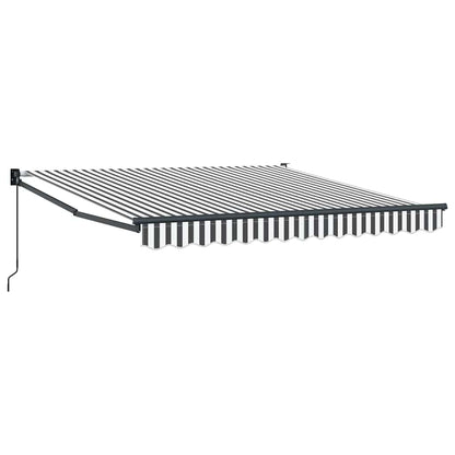 Luifel Uittrekbaar 3X2,5 M Stof En Aluminium En 3 x 2.5 m
