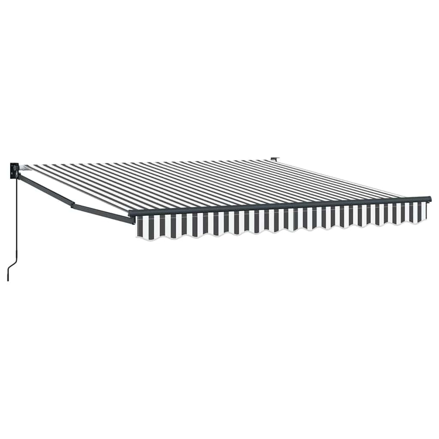 Luifel Uittrekbaar 3X2,5 M Stof En Aluminium En 3 x 2.5 m